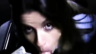 Betty pompinazzo con sborrata in faccia