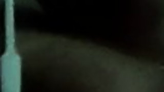 Young woman uses tooth brush to masterbate