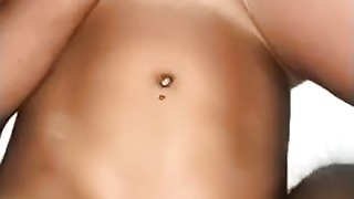 Fit youthful dame with sunburn lines fucked