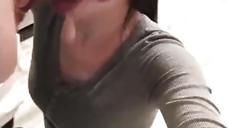 My gf takes my milk from the balls