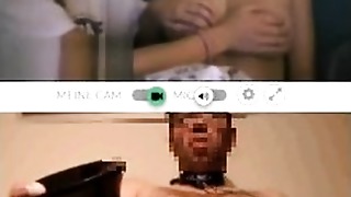 Teens demonstrating titties for their pet slave