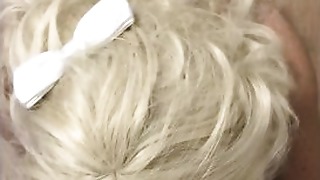 Swallowing an aged mans gravy Coctail