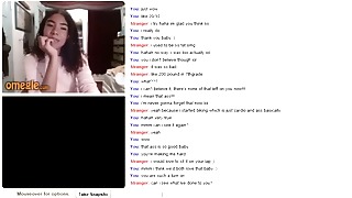 Sexy Marina opens up her backside on Omegle w