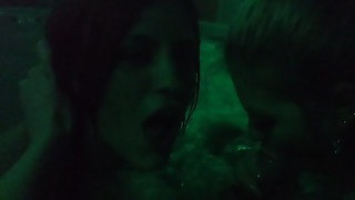 BUTZBUUTZ with 2 youthful beotches in the Schakusi pool