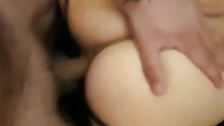 Daughter pummels before school! Turn up volume!