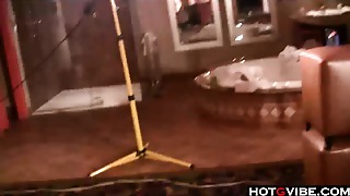 Redhead gets a supreme fuckin' in motel room