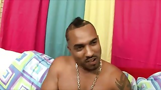 Sammy Grand railing shaft rock-hard youthful Step son