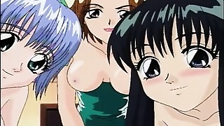 Hentai Pros - Pervy college women get exploited