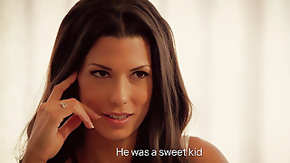 Stunning & bored gf Alexa Tomas enjoys assfuck sex