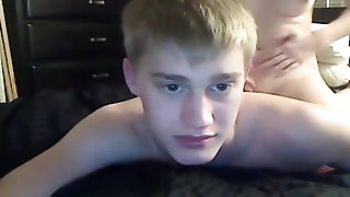 Teen duo 18yo basketball fellow smashes warm girl