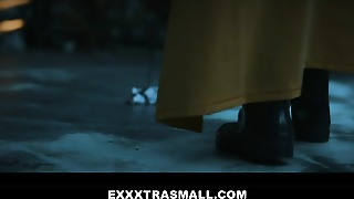 ExxxtraSmall - Skinny  Gets A Trick And A Treat