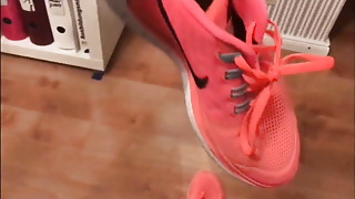 Foot fetish & Shoe fetish & High knee socks fetish Part.