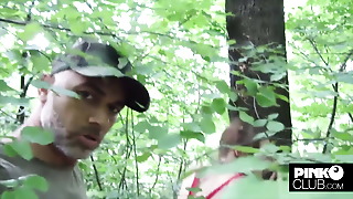 POV by Christian Clay with exhibitionist Alina Priimych in a