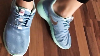 Foot fetish & Shoe fetish & High knee socks fetish Part.