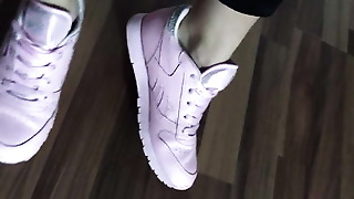 Foot fetish & Shoe fetish & High knee socks fetish Part.