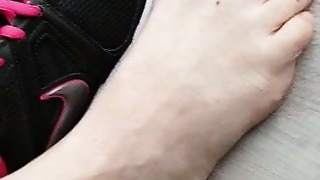 Foot fetish & Shoe Fetish Nike Part.
