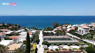 The Greek queen Inna Innaki tempt youthful teen