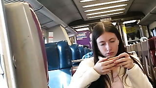 Cute yankee teenager doll on her way to college. Pretty face