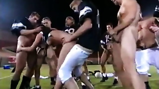 Cheerleader group pulverized By An whole Football Team