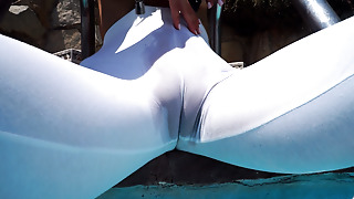 Deep, tight and  enormous cameltoe