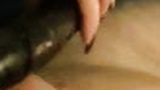 Masturbation with fake penis in the bath eighteen years elderly part.