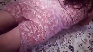 Chechen nubile tart dirty dances with her ass