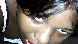 College roommate tauntingly licks pierced ample plus-size pussy