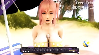 Sweet 3 dimensional Honoka Does mild Titfuck