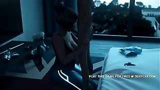 Deep, Rough, Sloppy suck off with fantastic Mei from Premium Game