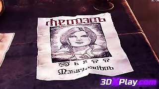 The Witcher buxomy Triss Gave in the Mouth