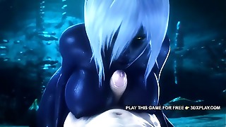 New pornography Game Nualia providing Tittyfuck And Bj