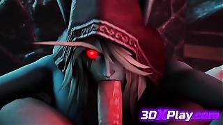 Blowjob And spunk In Mouth! Babe Sylvanas From fresh  Game
