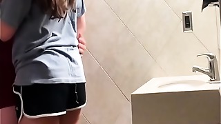 University schoolgirls nearly Get Caught nailing Within The Li