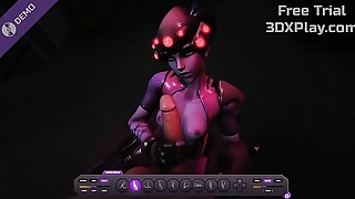 Hardcore intercourse With stunning three dimensional Widowmaker