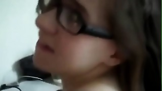 Nerdy  know how to plumb like a whore