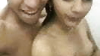 Gf & bf with brother